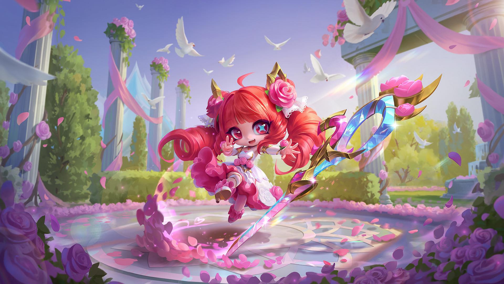 Gwen Hồng Pha Lê - Full Hiệu Ứng Kết Liễu